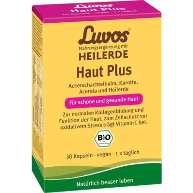 LUVOS Kapsule Healing Earth Organic Skin Plus, 30 kapsúl