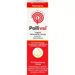 POLLIVAL 1 mg/ml roztok nosového spreja, 10 ml