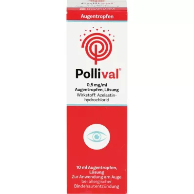 POLLIVAL 0,5 mg/ml roztok očných kvapiek, 10 ml