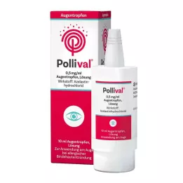 POLLIVAL 0,5 mg/ml roztok očných kvapiek, 10 ml