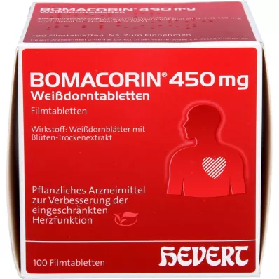 BOMACORIN 450 mg hlohové tablety, 100 ks