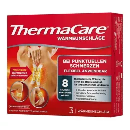 THERMACARE na lokálnu bolesť, 3 ks