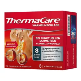THERMACARE Tepelné vankúšiky na lokálnu bolesť, 6 ks