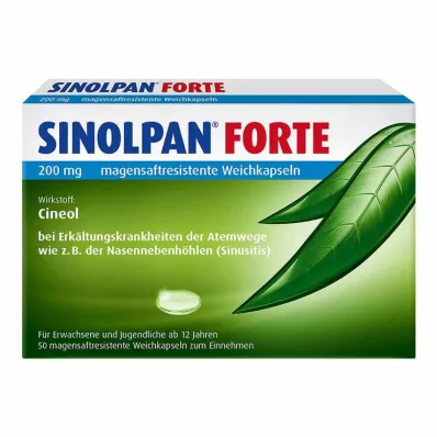 SINOLPAN forte 200 mg enterálne obalené mäkké kapsuly, 50 ks SINOLPAN forte 200 mg enterálne obalené mäkké kapsuly, 50 ks