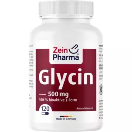 GLYCIN 500 mg vo veg.HPMC Kapsule ZeinPharma, 120 kapsúl