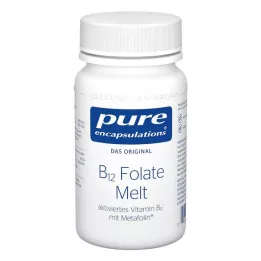 PURE ENCAPSULATIONS Folátové pastilky B12, 90 ks