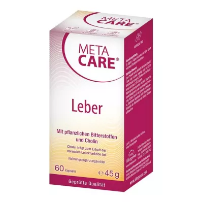 META-CARE Kapsuly na pečeň, 60 ks