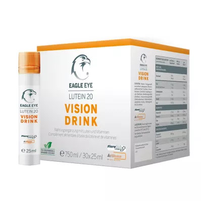 EAGLE EYE Luteín 20 Vision Drink, 30X25 ml