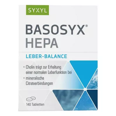 Basosyx Hepa Syxyl tablety, 140 ks Basosyx Hepa Syxyl tablety, 140 ks