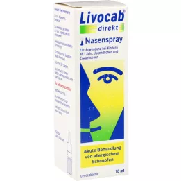LIVOCAB Priamy nosový sprej, 10 ml