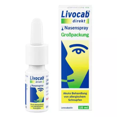 Livocab priamy nosový sprej na alergie, 10 ml