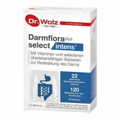 Kapsule Darmflora plus select intens, 80 kusov