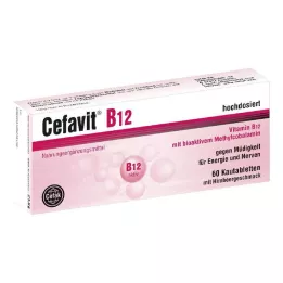 CEFAVIT B12 žuvacie tablety, 60 kapsúl
