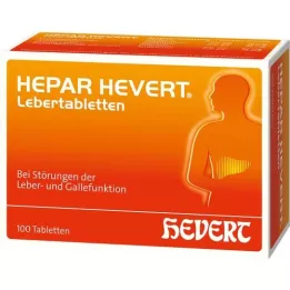 HEPAR HEVERT Tablety na pečeň, 100 ks