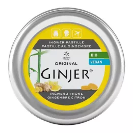 INGWER GINJER Pastilky bio citrón, 40 g
