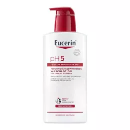 EUCERIN Umývací krém pH5 pre citlivú pokožku s pumpičkou, 400 ml
