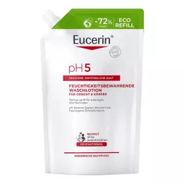 EUCERIN Náplň umývacieho mlieka pH5 pre citlivú pokožku, 750 ml