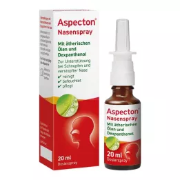 ASPECTON Nosový sprej zodpovedá 1,5% fyziologickému roztoku, 20 ml