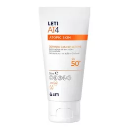 LETI AT4 Defence Face Cream SPF 50+, 50 ml