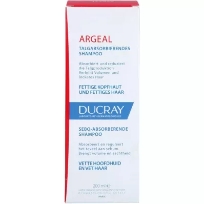 DUCRAY ARGEAL Šampón proti mastným vlasom, 200 ml