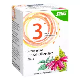 KRÄUTERTEE so soľou Schüssler č. 3 Salus Fbtl., 15 ks