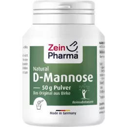 NATURAL D-manóza z brezy ZeinPharma prášok, 50 g