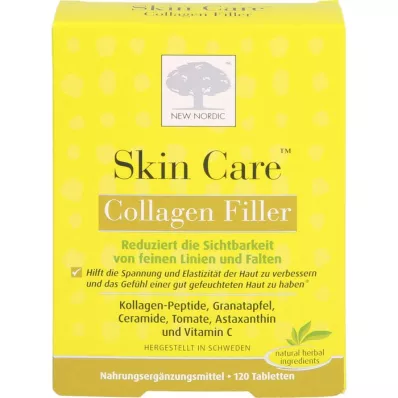 SKIN-CARE Kolagénové výplňové tablety, 120 kapsúl