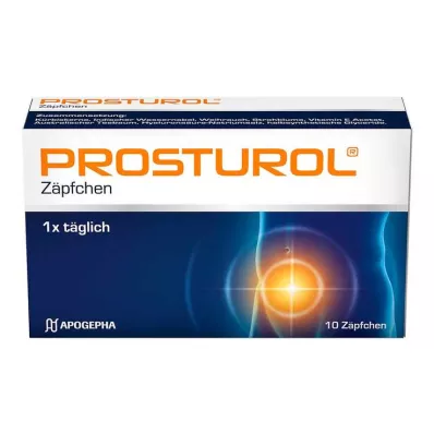 PROSTUROL Čapíky, 10 ks PROSTUROL Čapíky, 10 ks