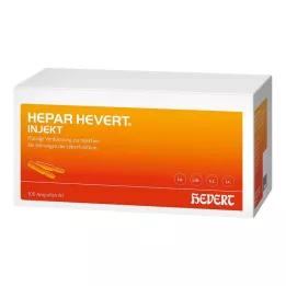 HEPAR HEVERT injekčné ampulky, 100X2 ml