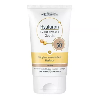 Hyalurónová opaľovacia starostlivosť na tvár LSF 50+ tónovaná, 50 ml Hyalurónová opaľovacia starostlivosť na tvár LSF 50+ tónovaná, 50 ml