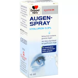 DOPPELHERZ Očný sprej Hyaluron 0,3% systém, 10 ml
