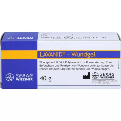 LAVANID Gél na rany s 0,04% polyhexanidom, 1X40 g