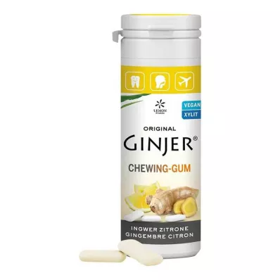 Ginger Ginjer žuvačka citrón, 30 g