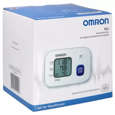 OMRON Zápästný tlakomer RS2 HEM-6161-D, 1 ks