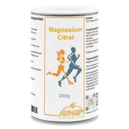 MAGNESIUMCITRAT Prášok, 200 g