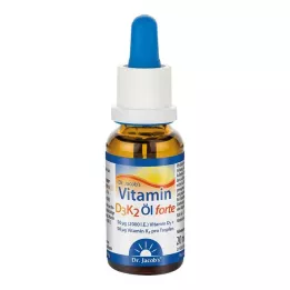 VITAMIN D3K2 olej forte kvapky, 20 ml