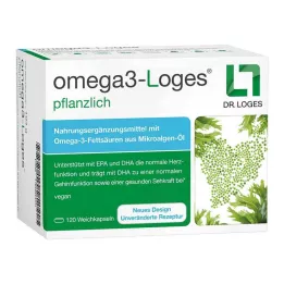 OMEGA3-Loges vegetariánske kapsule, 120 kapsúl