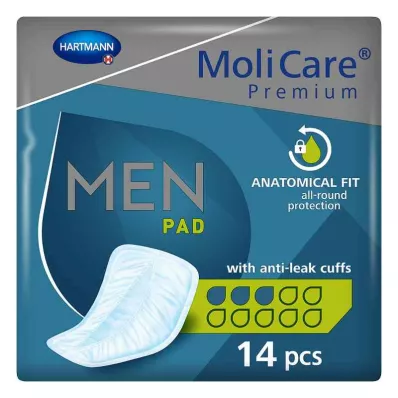 MOLICARE Premium MEN Podložka 3 kvapky, 14 ks MOLICARE Premium MEN Podložka 3 kvapky, 14 ks