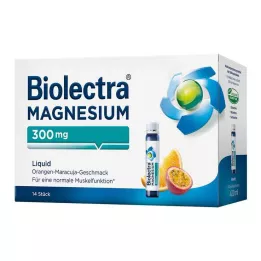 BIOLECTRA Horčík 300 mg tekutý, 14 ks