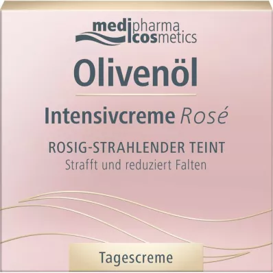 OLIVENÖL INTENSIVCREME Ružový denný krém, 50 ml