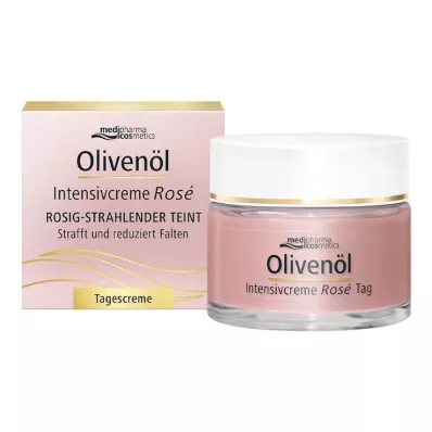 Intenzívny krém s olivovým olejom a ružou, denný krém, 50 ml