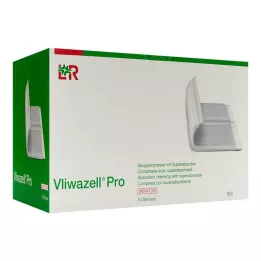 VLIWAZELL Pro superabsorb.compress.sterile 15x20 cm, 10 ks