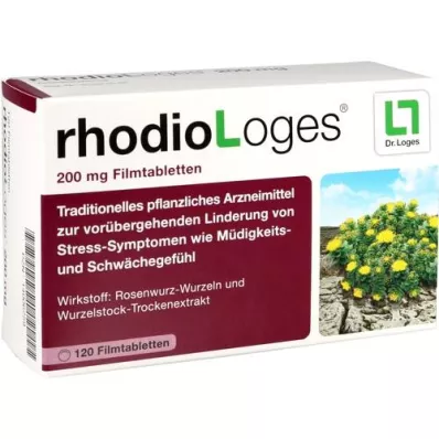 RHODIOLOGES 200 mg filmom obalené tablety, 120 kusov