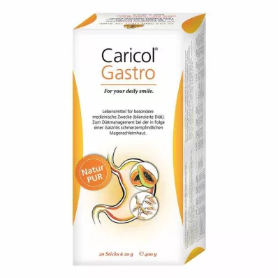 Gastro tyčinky Caricol, 20x20 g Gastro tyčinky Caricol, 20x20 g