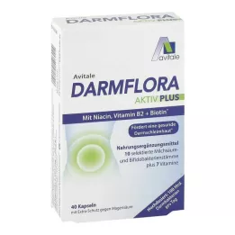 DARMFLORA Active Plus 100 miliárd baktérií + 7 vitamínov, 40 ks
