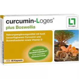 CURCUMIN-LOGES plus Boswellia kapsuly, 60 kapsúl