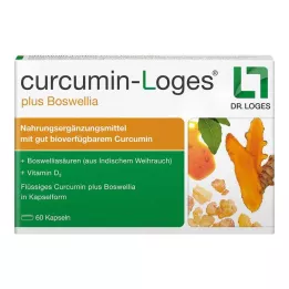 CURCUMIN-LOGES plus Boswellia kapsuly, 60 kapsúl