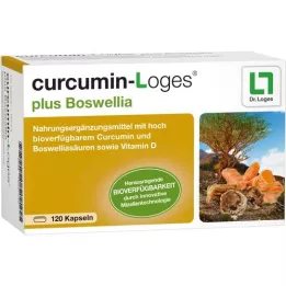CURCUMIN-LOGES plus Boswellia kapsuly, 120 kapsúl