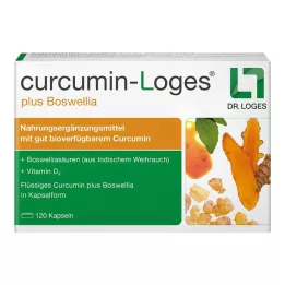 CURCUMIN-LOGES plus Boswellia kapsuly, 120 kapsúl