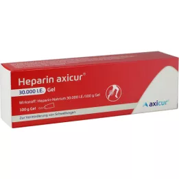 HEPARIN AXICUR 30 000 I.U. gél, 100 g